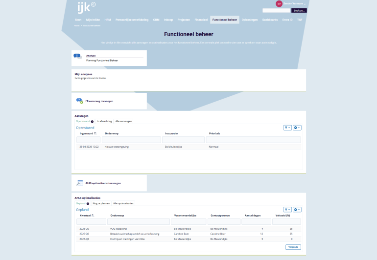 IJK Beheerportaal