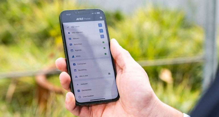 AFAS pocket app