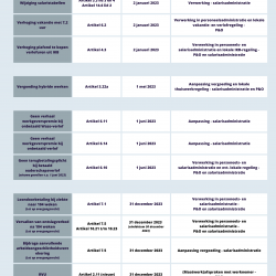 Wijzigingen Cao Gemeenten 2023